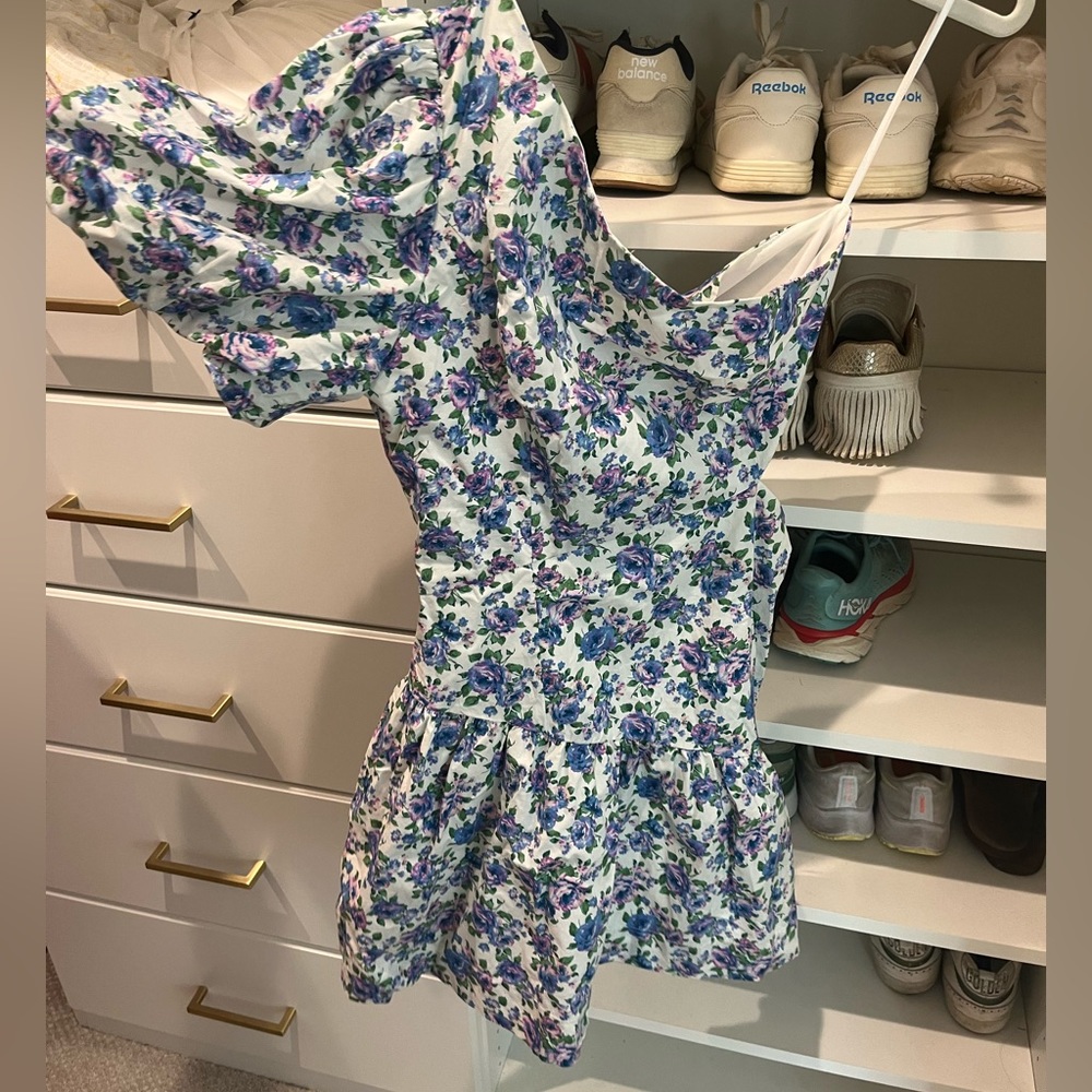 NWT do+be Floral one shoulder dress
